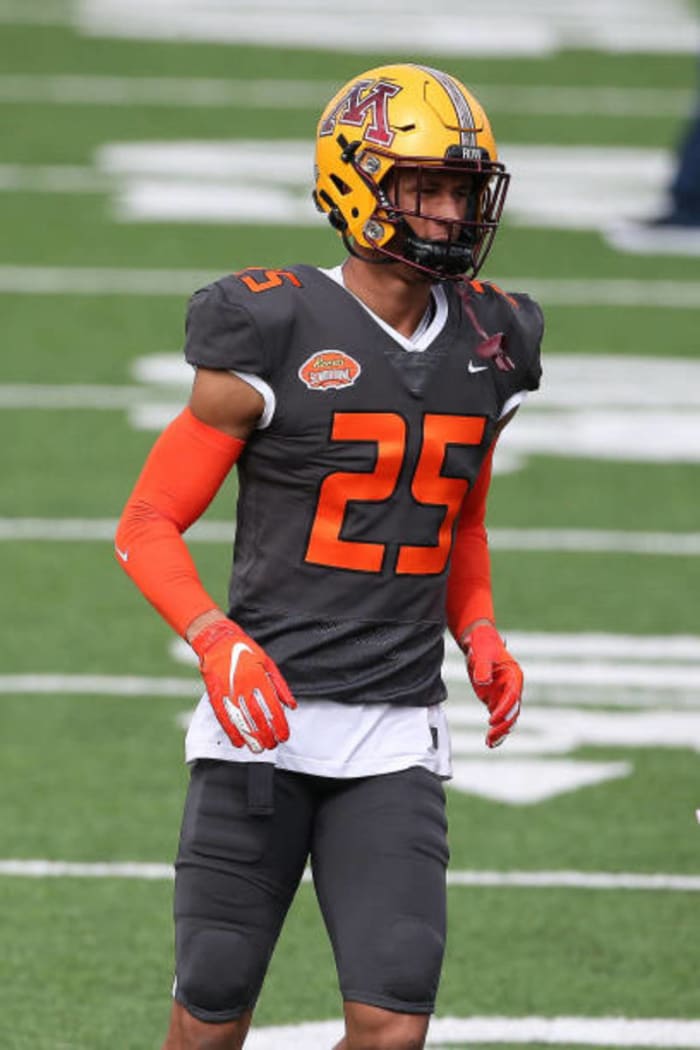 Benjamin St-Juste at the Reese's Senior Bowl